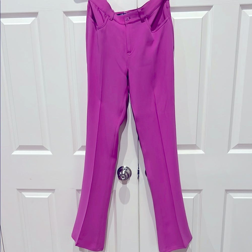 Ralph Lauren purple label collection, 100% mulberry silk pants size 6